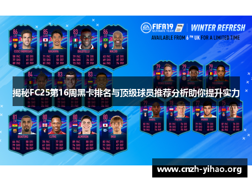 揭秘FC25第16周黑卡排名与顶级球员推荐分析助你提升实力 揭秘FC25第16周黑卡排名与顶级球员推荐分析助你提升实力